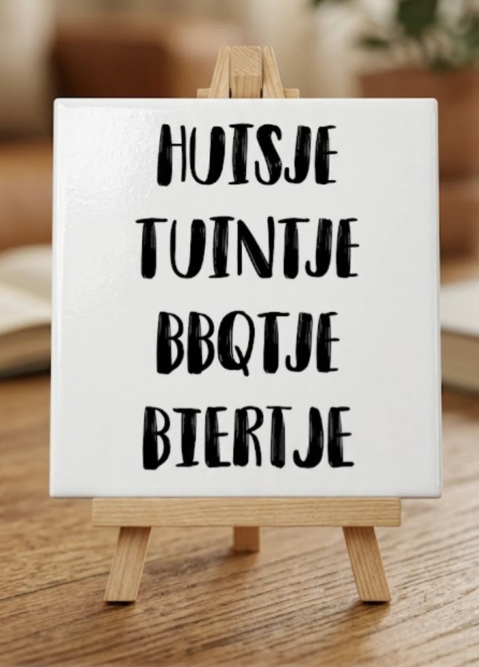 Leuk tegeltje 